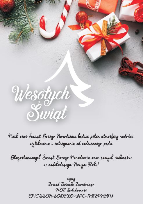 Życzenia Wesołych Świąt
