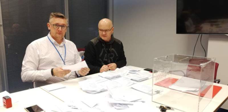 Wyniki wyborów na SIP w UPC